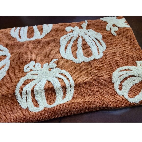 Fall Pillow Cover Pumpkin Decor Farmhouse Cottage Thanksgiving Accent Throw Case - Picture 5 of 9